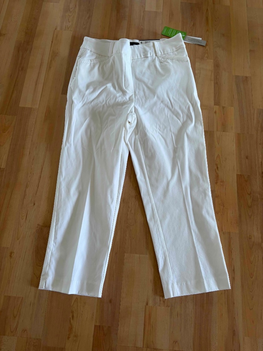 white capris brand new with tags